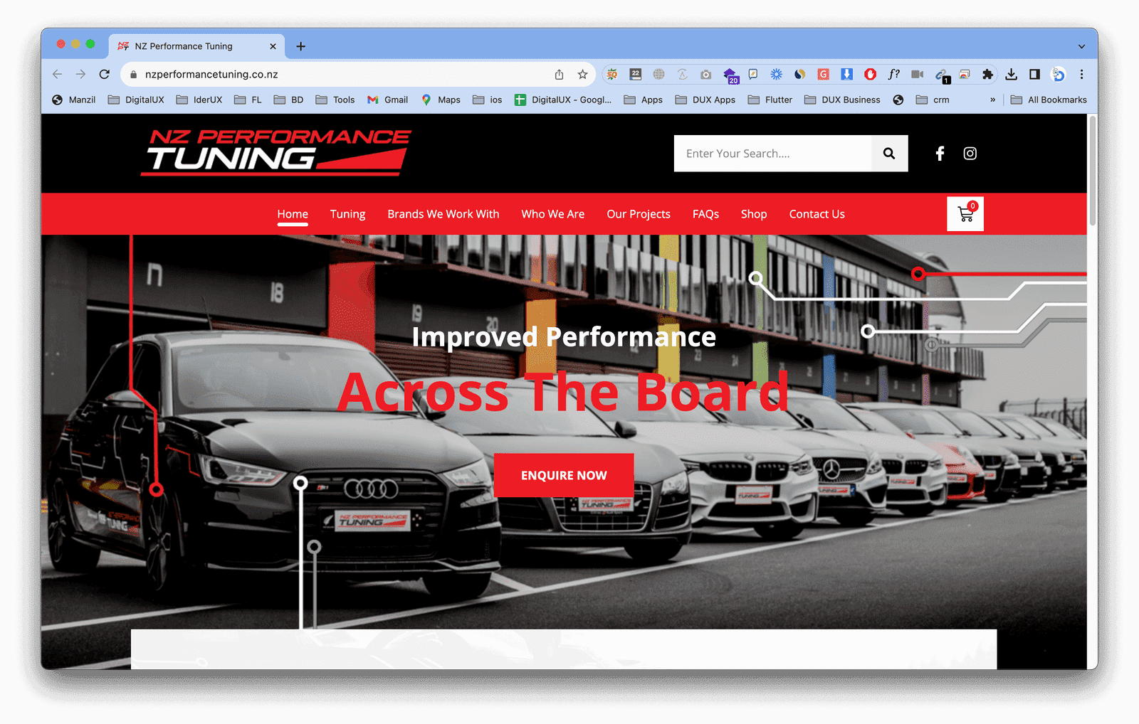 NZ Performance Website