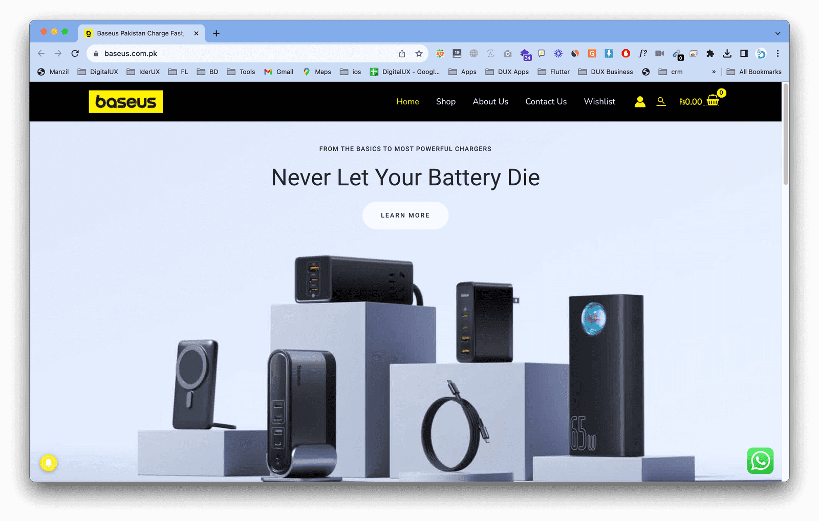 E-commerce Website